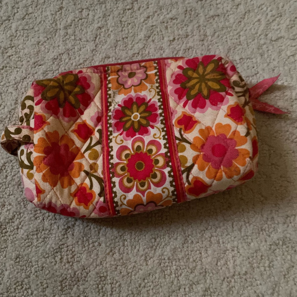 Vera Bradley MakeUp Case/Cosmetic Bag~Folkloric